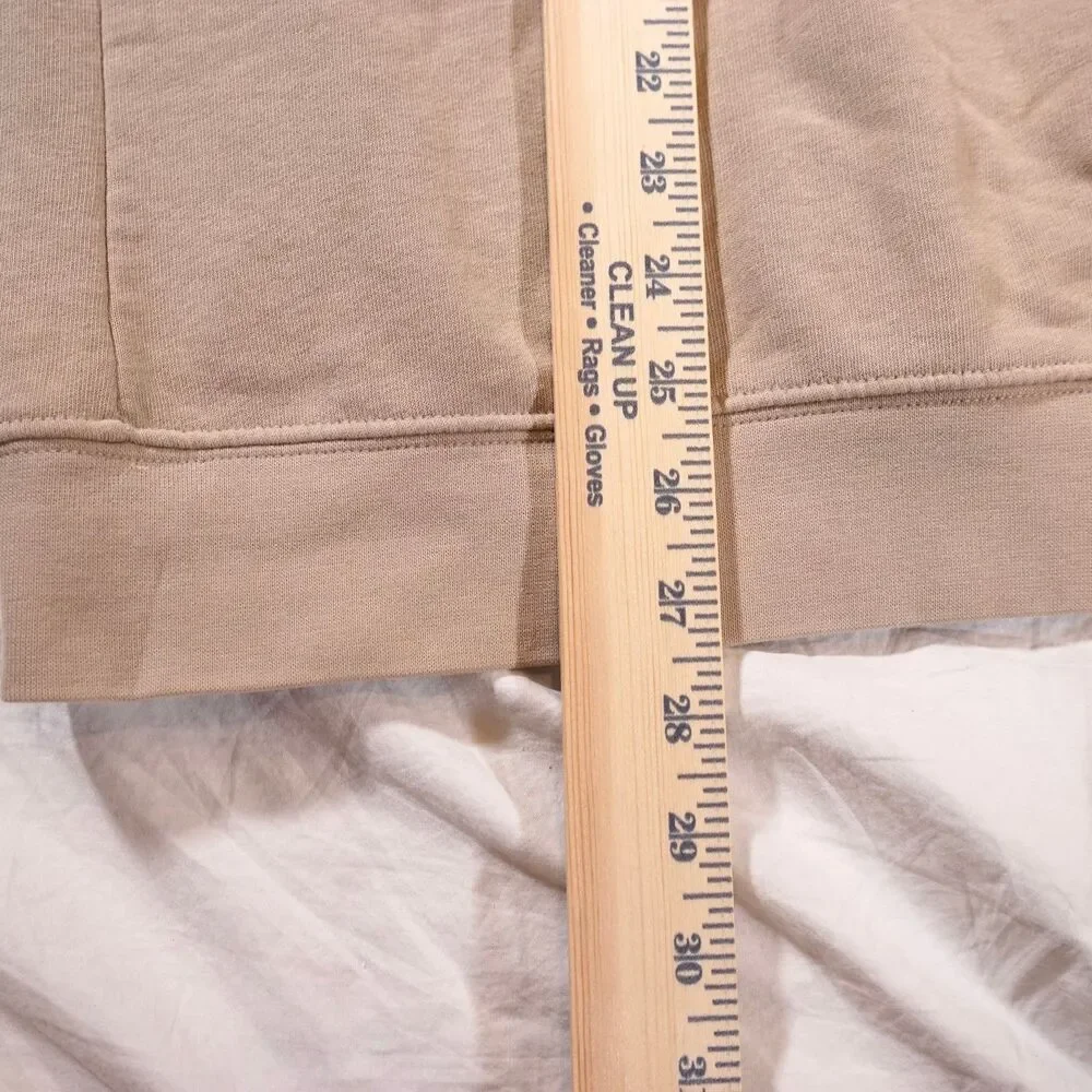 Nike Crewneck Sweatshirt Tan Mini Swoosh Earth Tone Vintage Y2K Medium